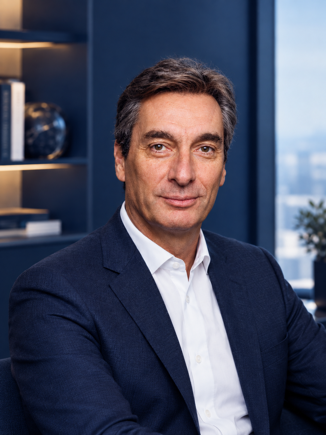 Portrait de Claude Cadeau, Dirigeant fondateur d'Oresme & Associés
